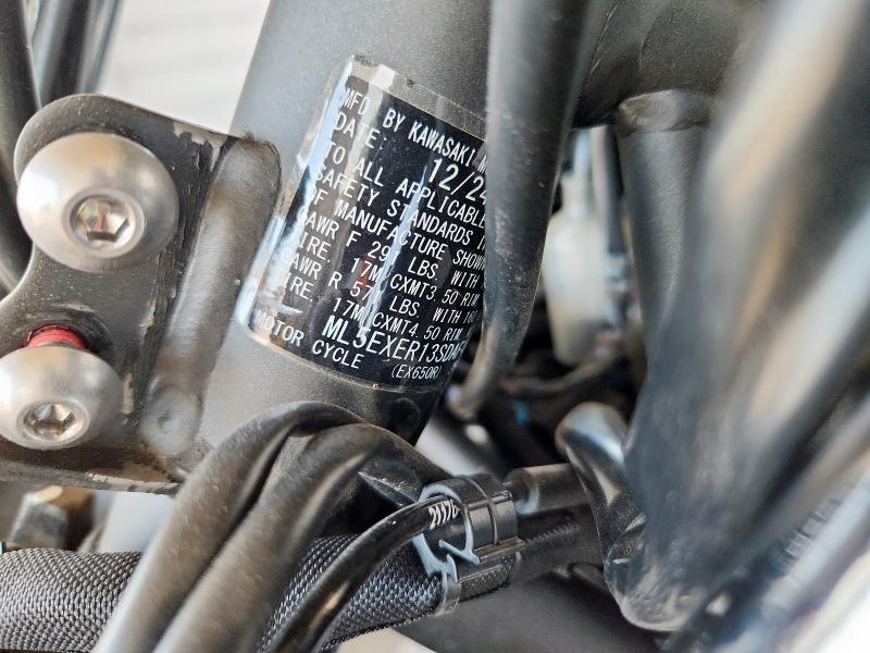 2025 KAWASAKI EX650 R ML5EXER13SDAF4102
