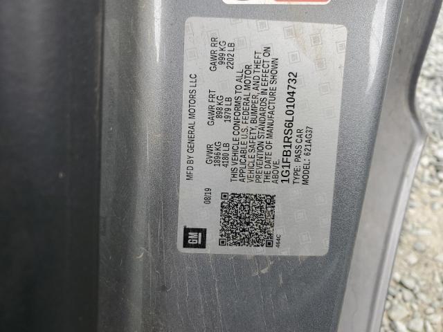 2020 CHEVROLET CAMARO LS - 1G1FB1RS6L0104732