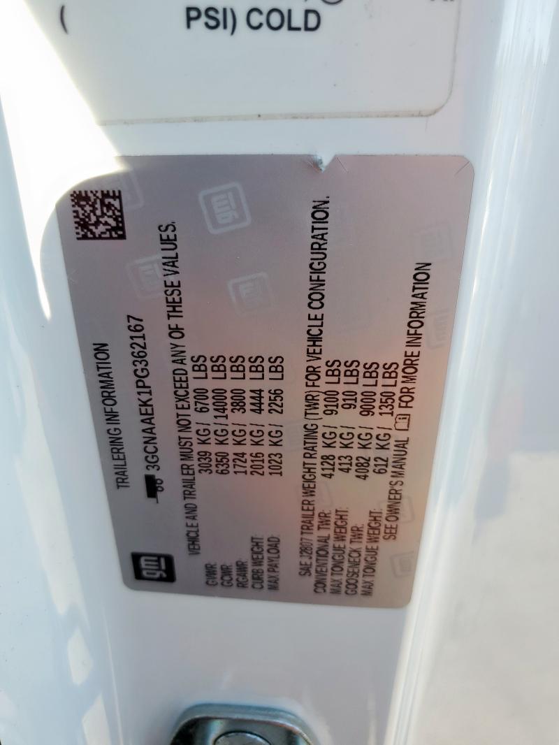 2023 CHEVROLET SILVERADO #3263737704