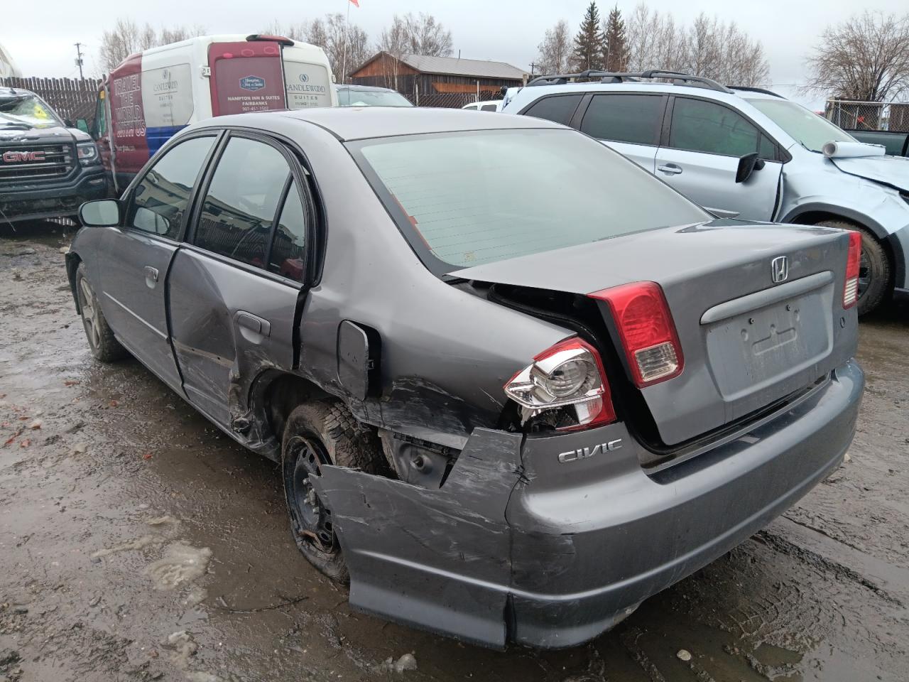 Lot #3297449193 2004 HONDA CIVIC EX