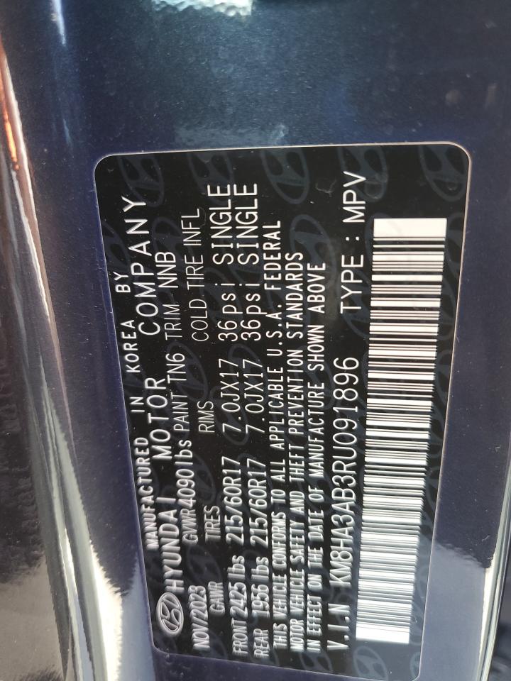 Lot #3301805343 2024 HYUNDAI KONA SE