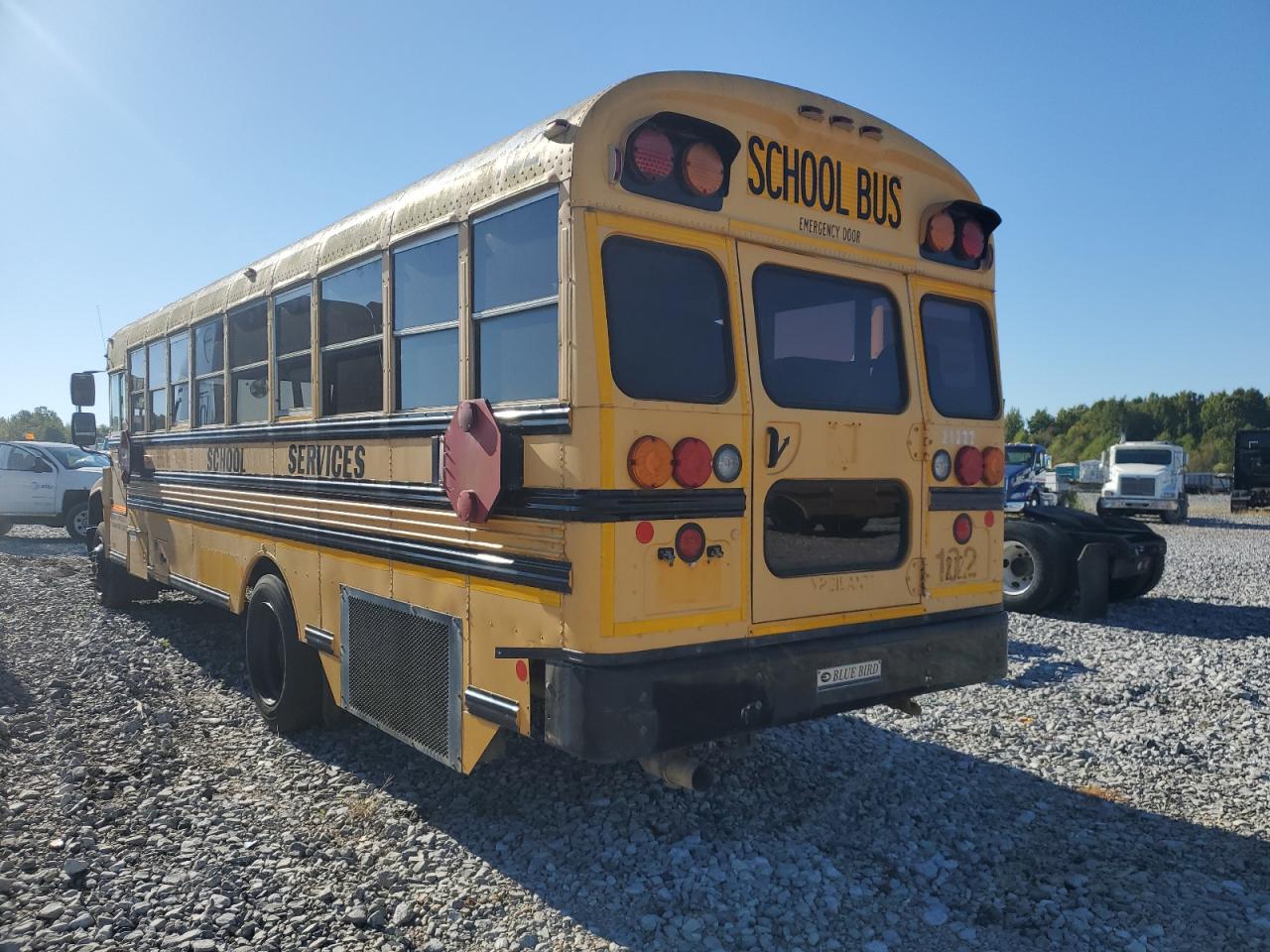 Lot #3285697661 2012 BLUE BIRD SCHOOL BUS