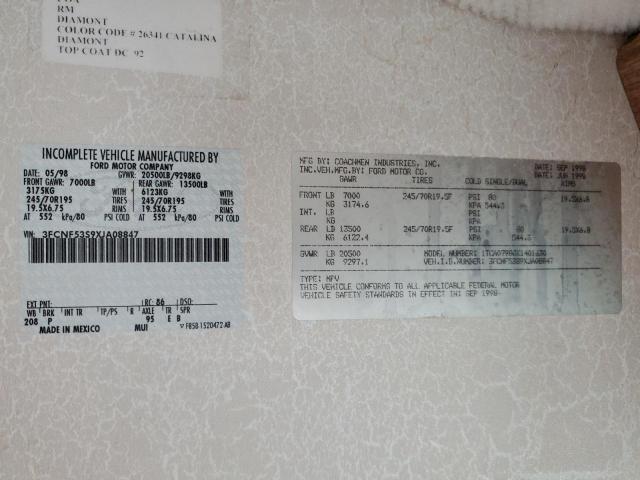 1999 FORD F550 SUPER #3284680350