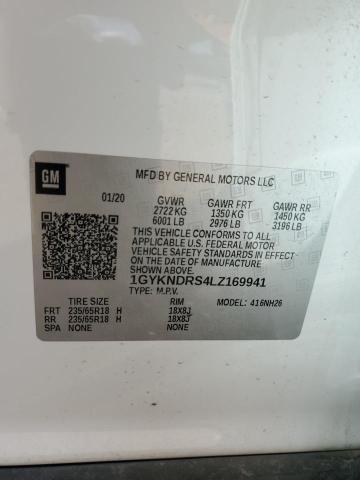 2020 CADILLAC XT5 PREMIU 1GYKNDRS4LZ169941