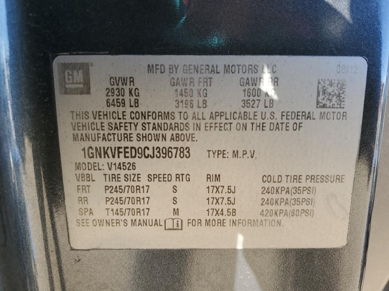 CHEVROLET TRAVERSE LS