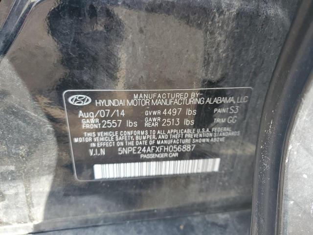 2015 HYUNDAI SONATA SE #3290040263
