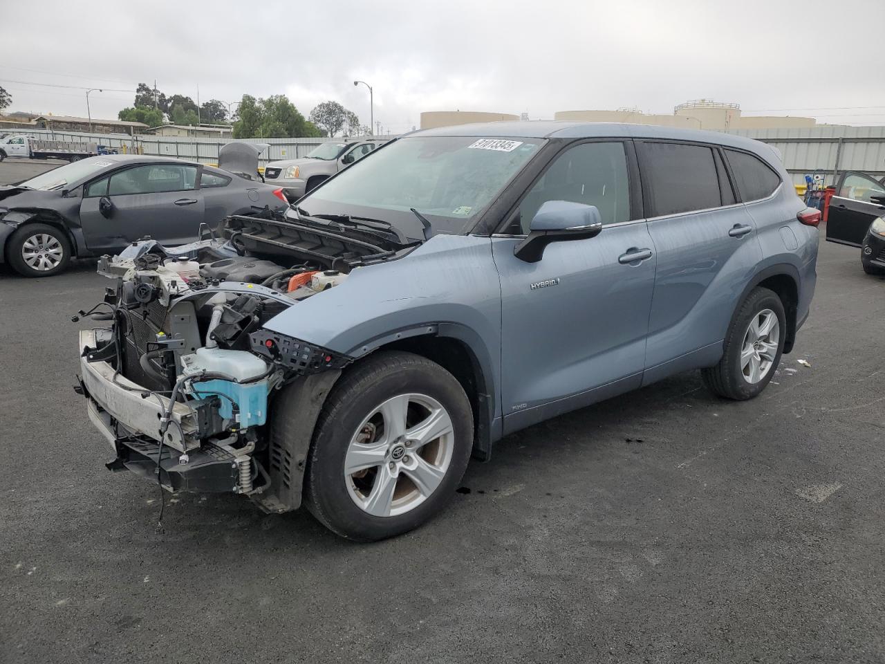 Lot #3302687055 2021 TOYOTA HIGHLANDER