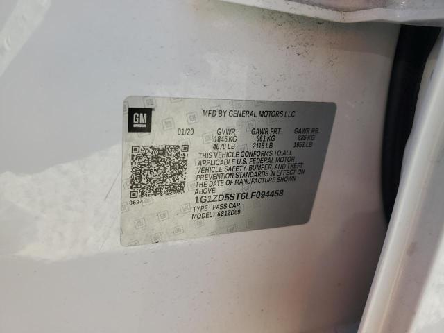 2020 CHEVROLET MALIBU LT - 1G1ZD5ST6LF094458