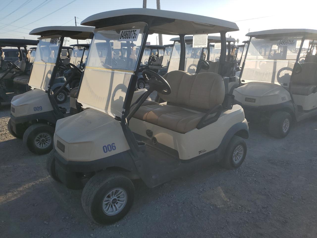 Lot #3262146615 2020 CLUB CAR TEMPO LITHIUM