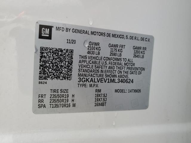 2021 GMC TERRAIN SLT - 3GKALVEV1ML340624