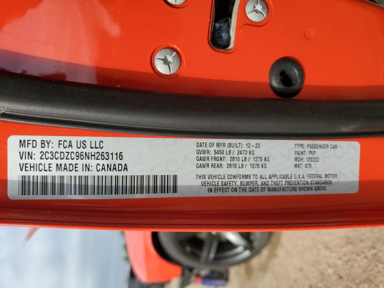 DODGE CHALLENGER SRT HELLCAT