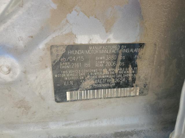 2015 HYUNDAI ELANTRA SE - 5NPDH4AE1FH642654