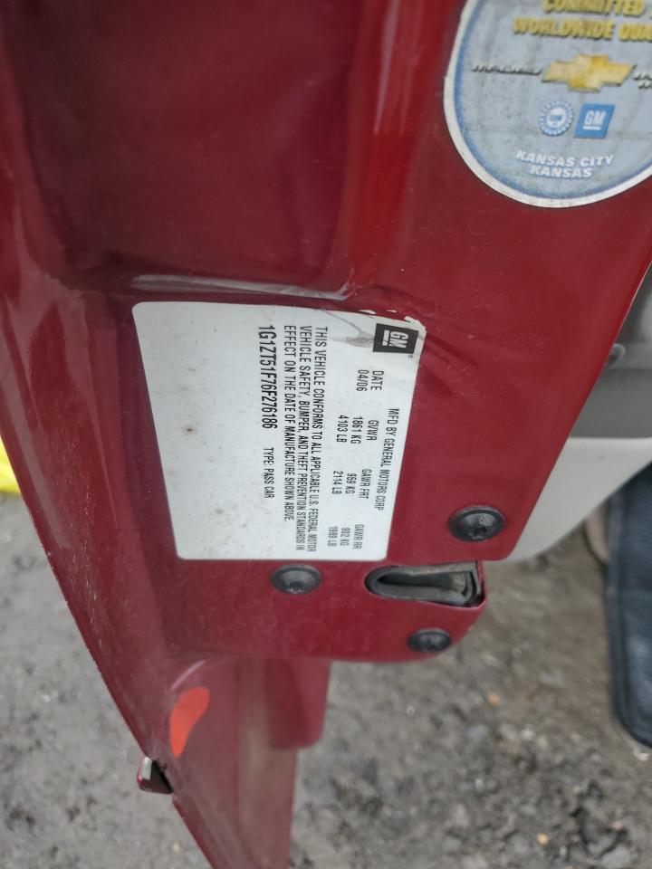 Lot #3259448104 2006 CHEVROLET MALIBU LT