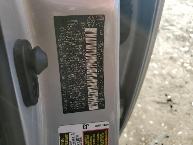 2013 TOYOTA COROLLA BASE - 2T1BU4EEXDC125284