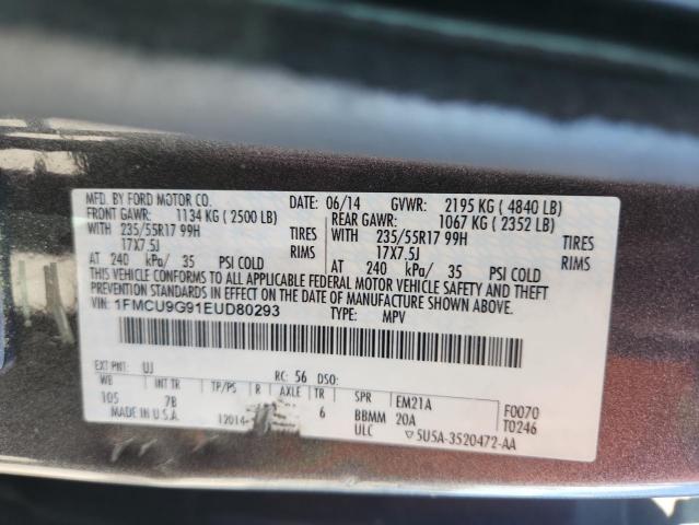 2014 FORD ESCAPE SE - 1FMCU9G91EUD80293