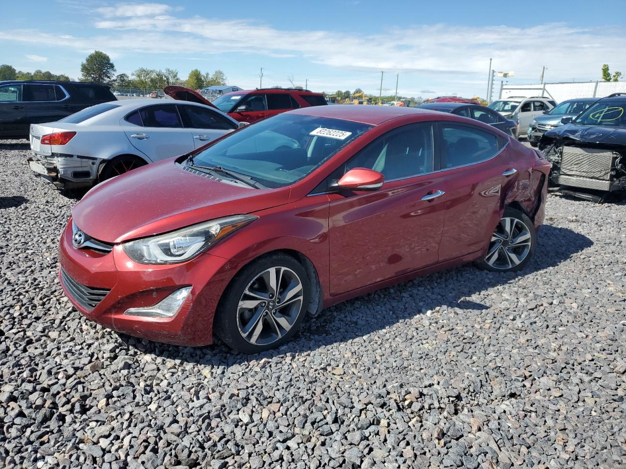 Lot #3266786358 2015 HYUNDAI ELANTRA 4D