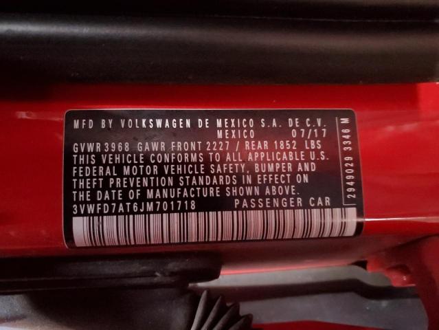 2018 VOLKSWAGEN BEETLE S #3317965910