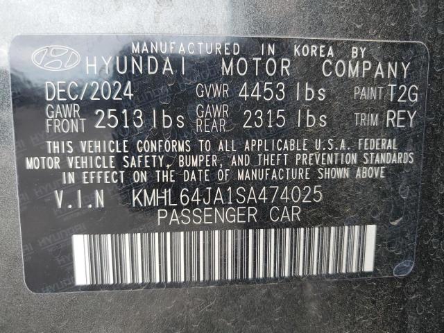 2025 HYUNDAI SONATA SEL KMHL64JA1SA474025