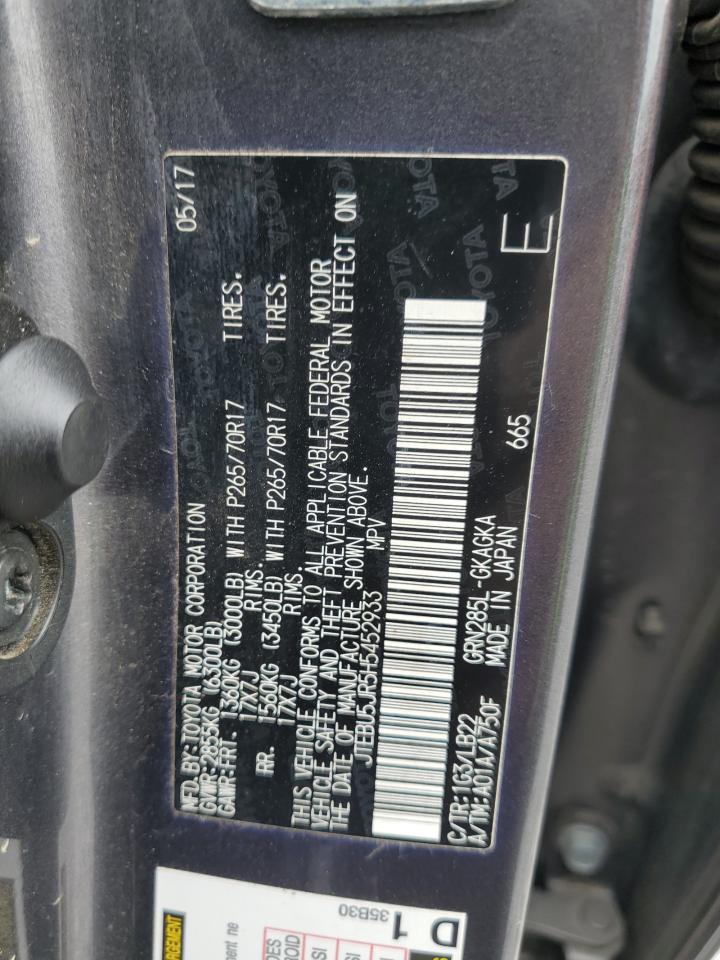 TOYOTA 4RUNNER SR5/SR5 PREMIUM