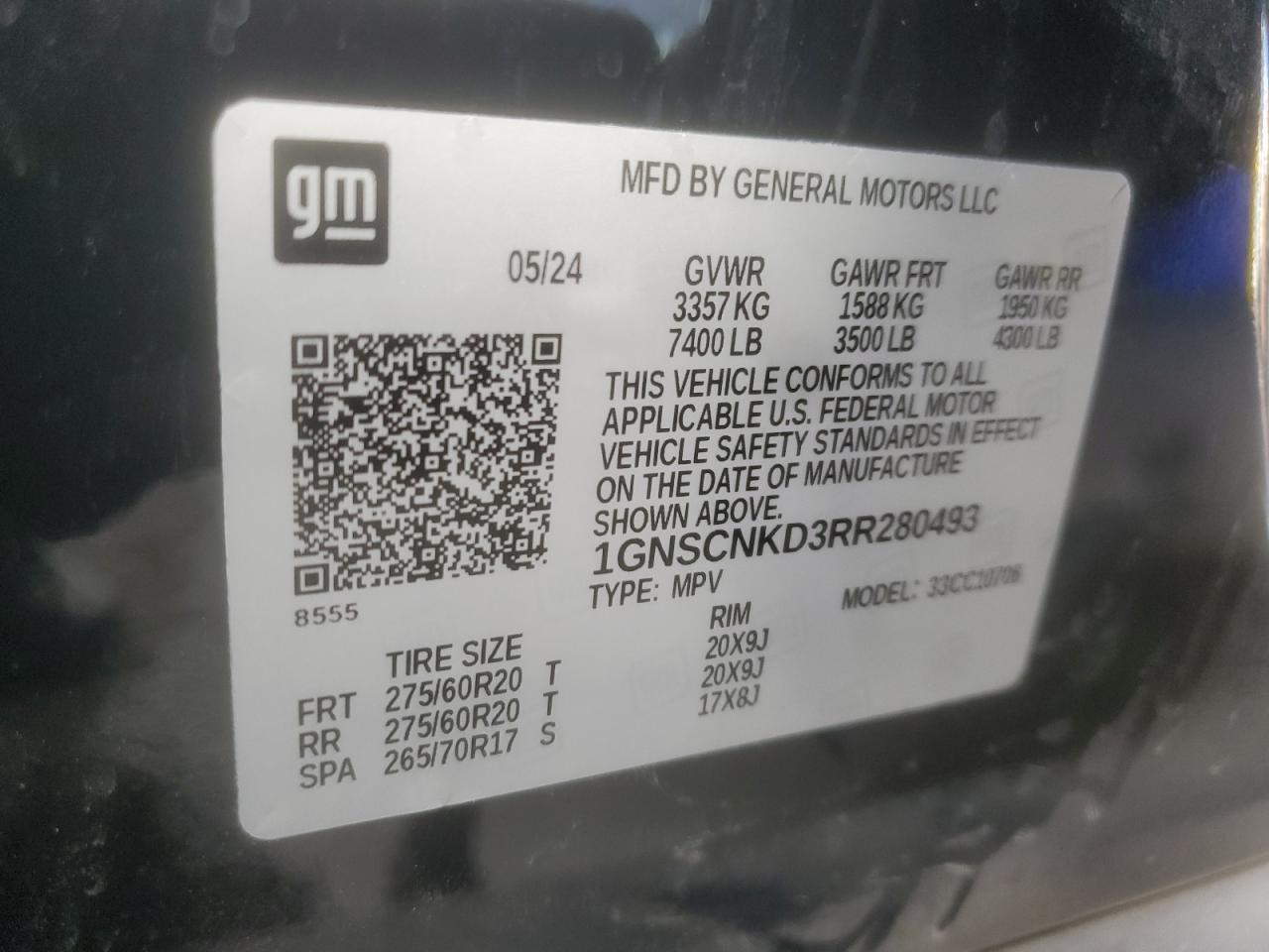 CHEVROLET TAHOE C1500 LT