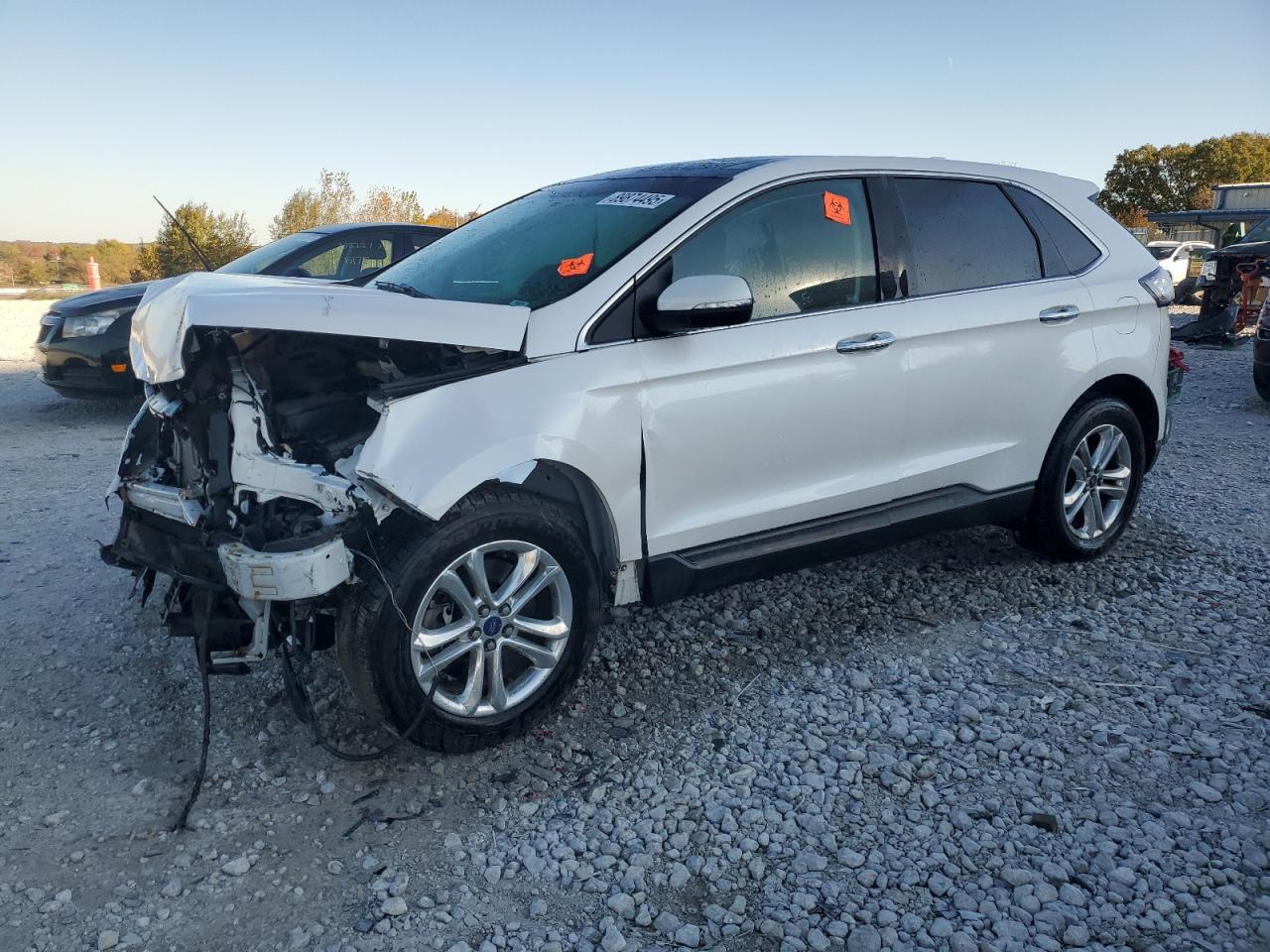 Lot #3291465478 2017 FORD EDGE SEL