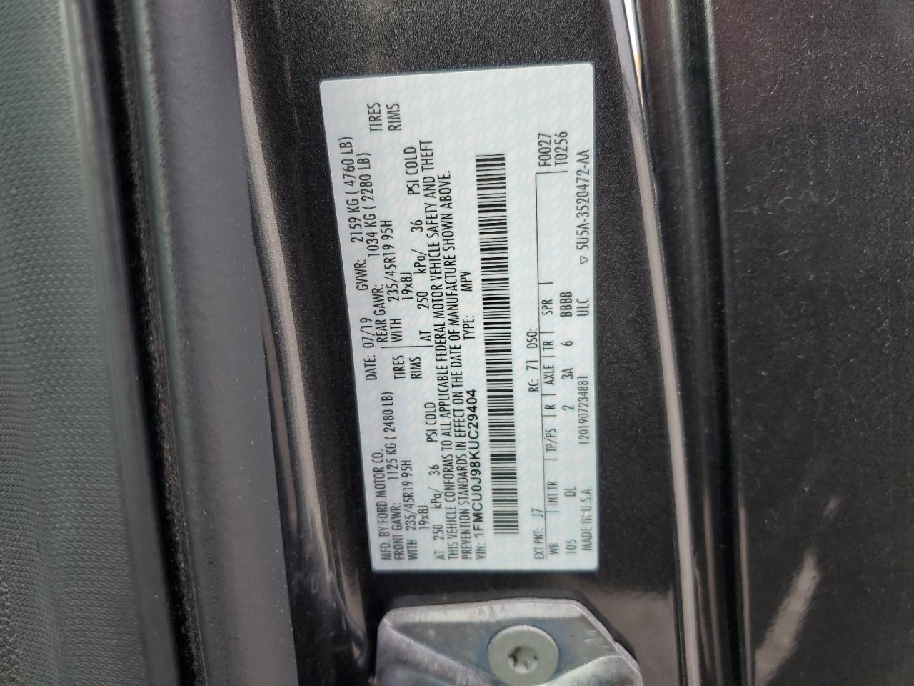 FORD ESCAPE TITANIUM