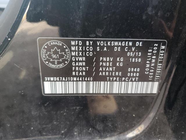 2013 VOLKSWAGEN JETTA SE - 3VWDK7AJ1DM441440