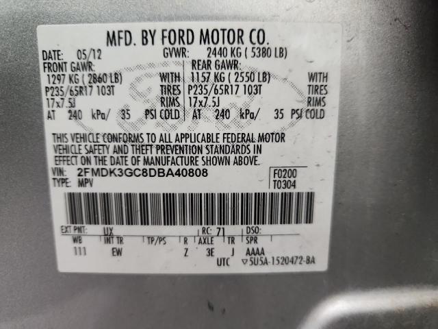 2013 FORD EDGE SE #3303611936