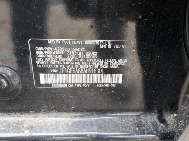 2010 SUBARU IMPREZA 2. #3310320969