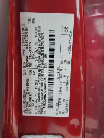 2018 FORD ESCAPE SEL - 1FMCU9HD1JUA30210