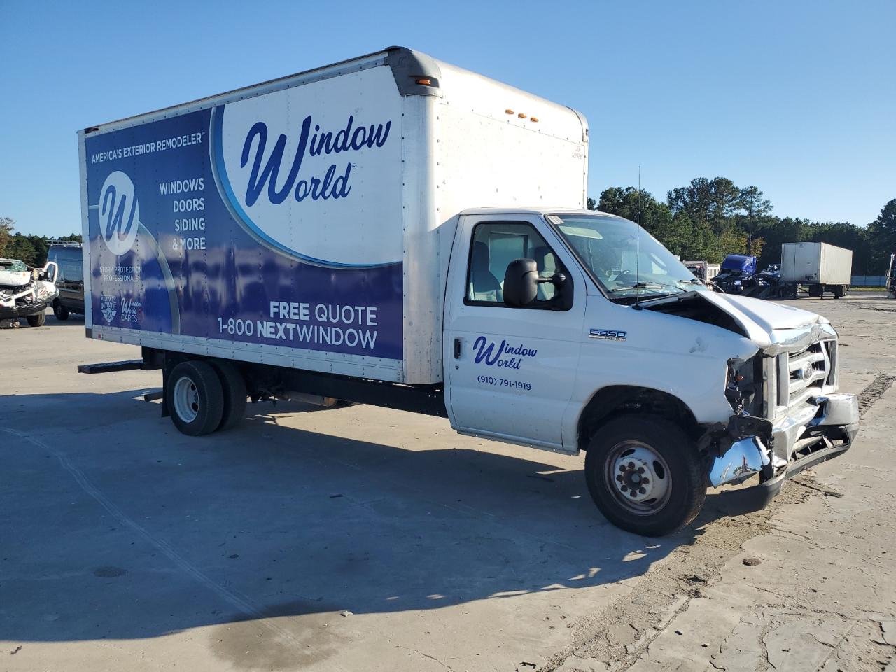 FORD ECONOLINE E450 SUPER DUTY CUTAWAY VAN