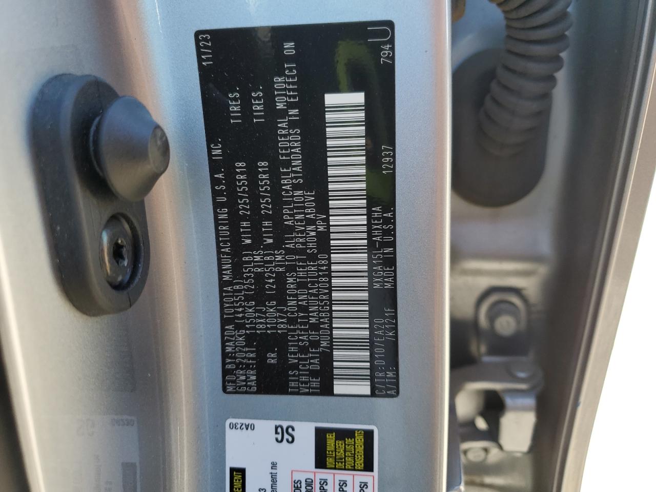 TOYOTA COROLLA CROSS XLE