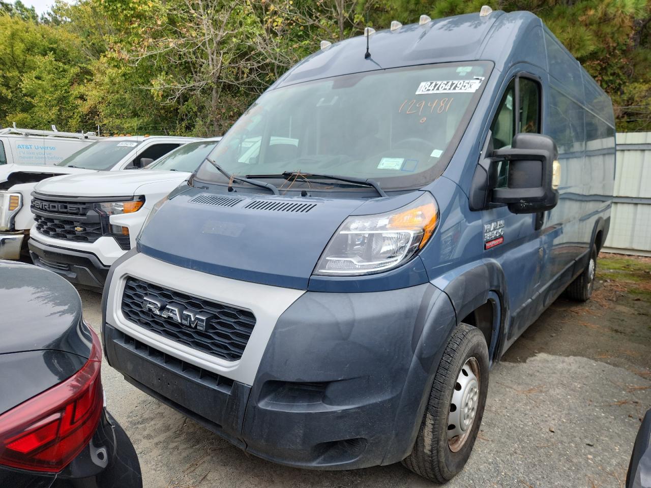 Lot #3286550144 2020 RAM PROMASTER