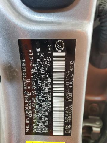 2018 LEXUS ES 350 - 58ABK1GG4JU107109