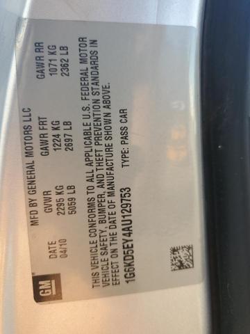 2010 CADILLAC DTS LUXURY - 1G6KD5EY4AU129753