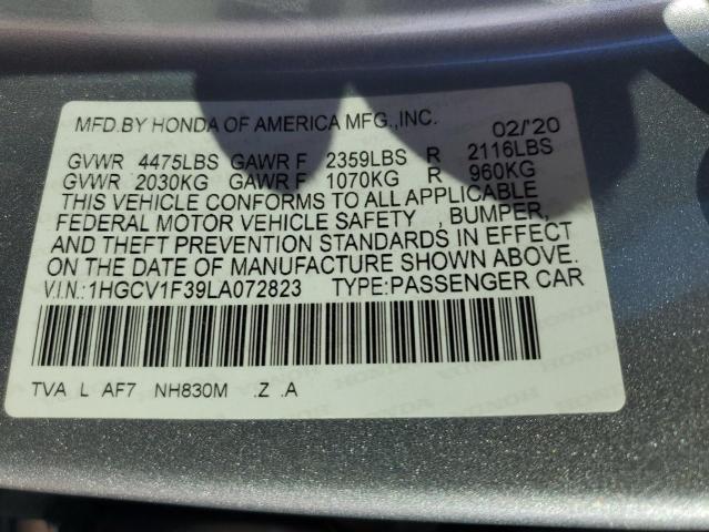 2020 HONDA ACCORD SPO #3316880082