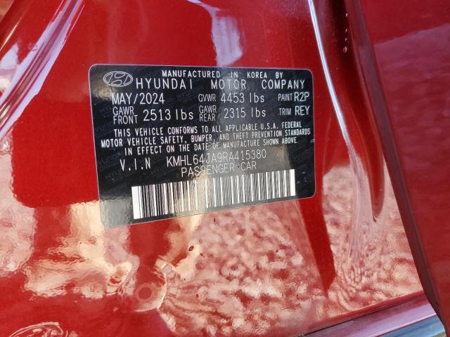 2024 HYUNDAI SONATA SEL #3292527714