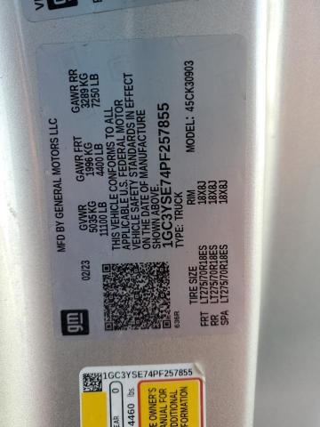 2023 CHEVROLET SILVERADO K3500 - 1GC3YSE74PF257855