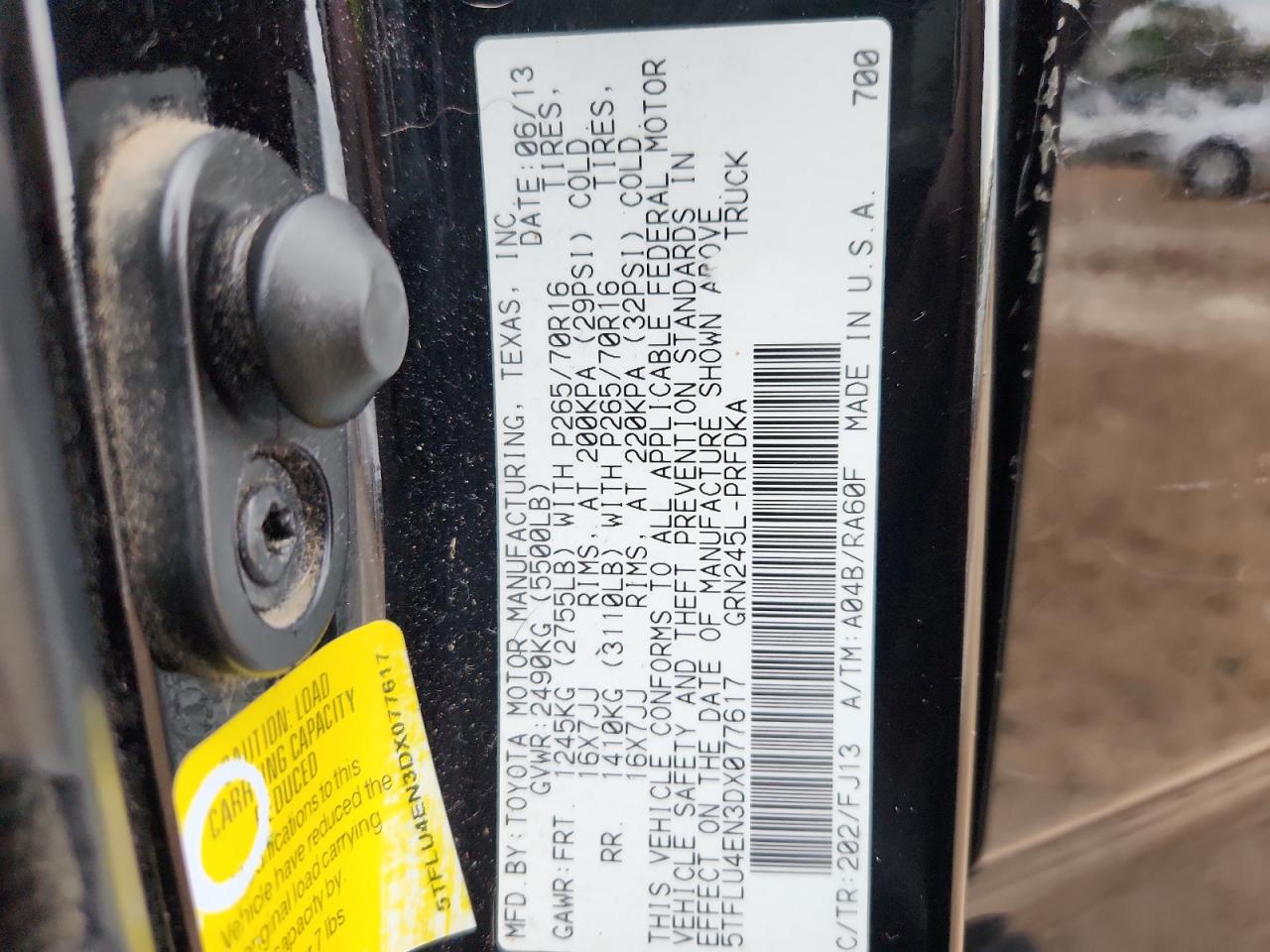 TOYOTA TACOMA DOUBLE CAB