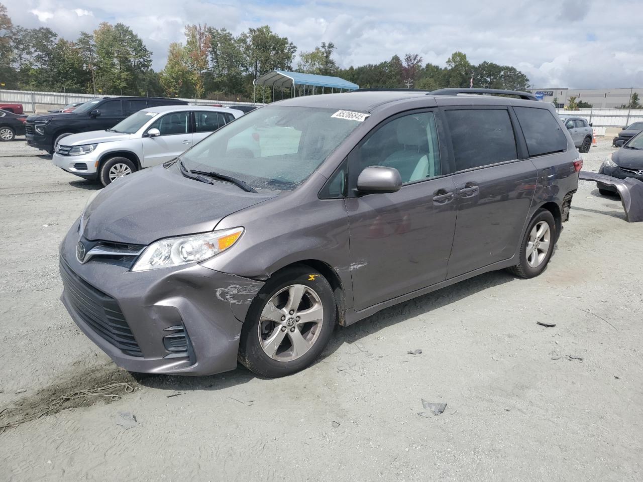 Lot #3286584144 2020 TOYOTA SIENNA LE