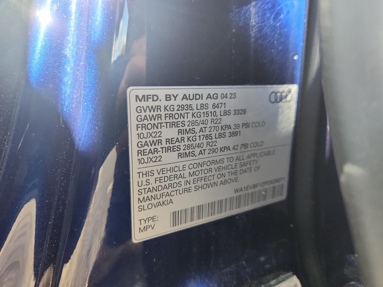 AUDI Q8 PREMIUM PLUS S-LINE