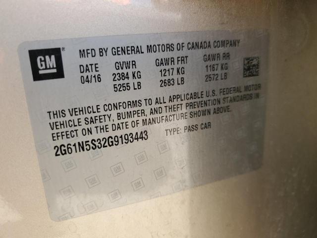 2016 CADILLAC XTS LUXURY #3296219421