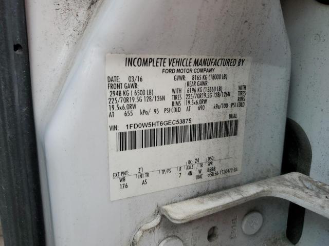 2016 FORD F550 SUPER #3285422840