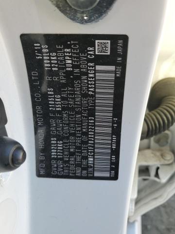 2018 HONDA CIVIC EXL #3302867919