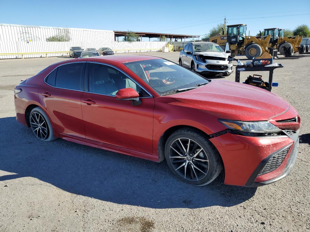Lot #3309400974 2021 TOYOTA CAMRY SE