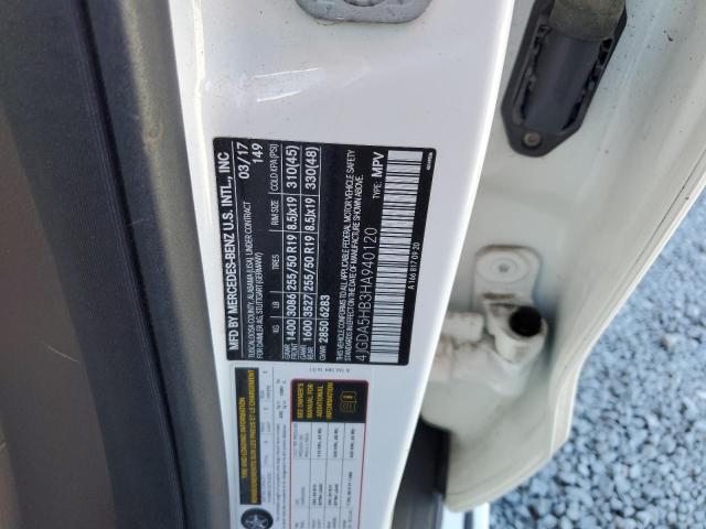 2017 MERCEDES-BENZ GLE 350 4M 4JGDA5HB3HA940120