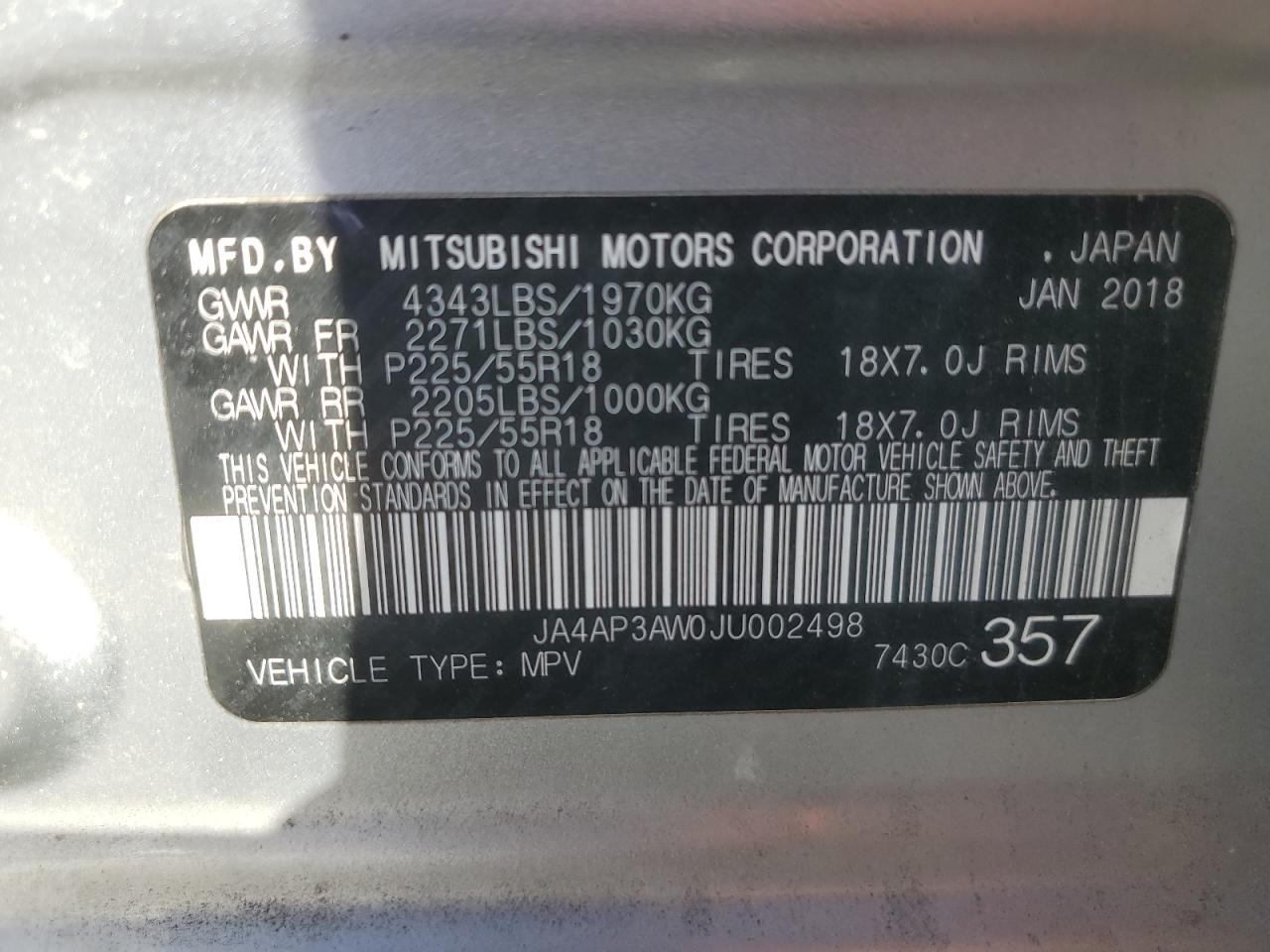 MITSUBISHI OUTLANDER ES