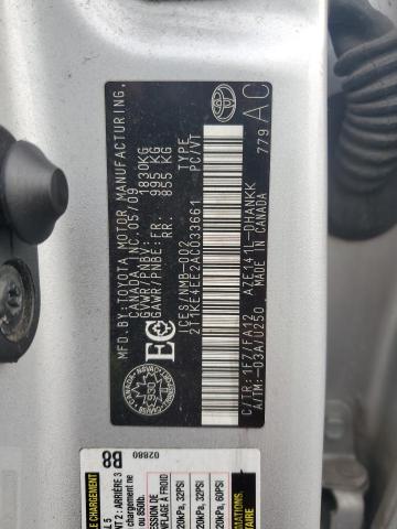 2010 TOYOTA COROLLA MATRIX S - 2T1KE4EE2AC033661