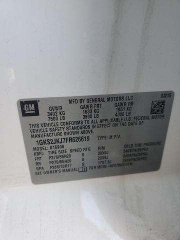 2015 GMC YUKON XL D - 1GKS2JKJ7FR626619