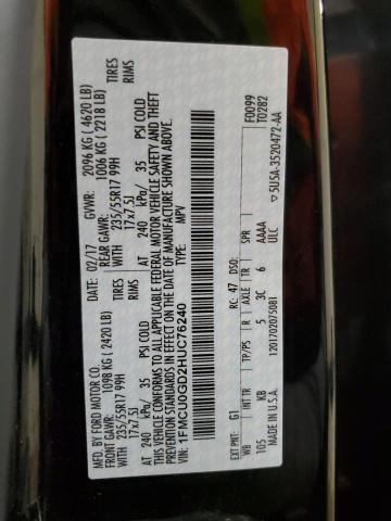 2017 FORD ESCAPE SE #3279744922